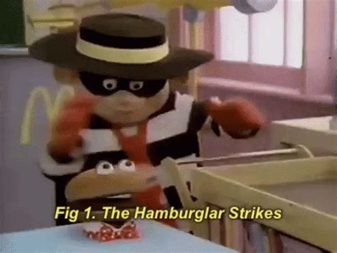 hamburgler gif|mcdonald hamburglar gif.